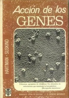 Libro usado en venta: Accion de los genes de Philip E. Hartman - Sigmund R. Suskind; editorial U.T.E.H.A. impreso en 1968 envios a todo el mundo.1