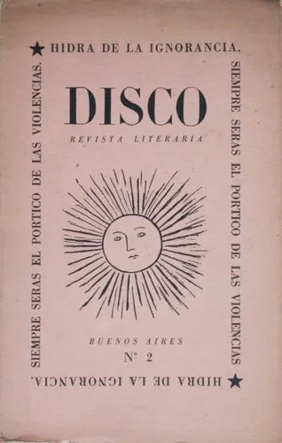 Libro usado en venta: Disco - N? 2 - Diciembre de 1945 de J. R. Wilcock; editorial Buenos Aires impreso en 1945 realizamos envios a todo el mundo.1