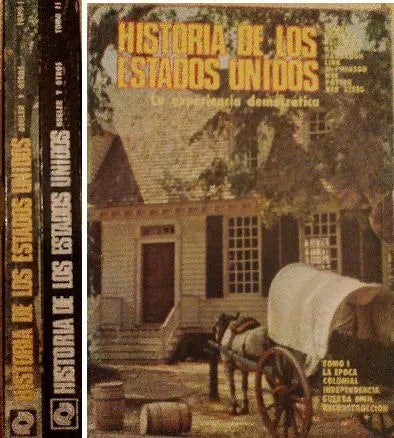 Libro usado en venta: Historia de los Estados Unidos (2 Tomos) de Carl N. Degler; editorial Edisar impreso en 1978 realizamos envios a todo el mundo.1