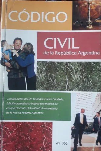 Libro usado en venta: Codigo civil de la Republica Argentina; editorial Policial impreso en 2005 realizamos envios a todo el mundo.1