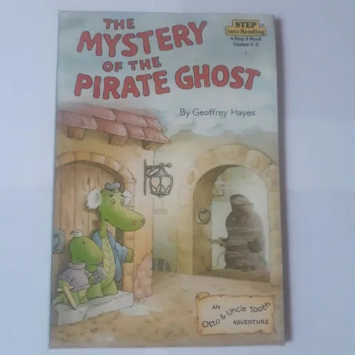 Libro usado en venta: The mystery of the pirate ghost - A step 3 book de Geoffrey Hayes; editorial Random House impreso en 1985 envios a todo el mundo.1