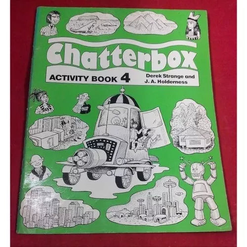 Libro usado en venta: Chatterbox 4 Activity de Derek Strange; editorial Oxford University Press impreso en 1998 realizamos envios a todo el mundo.1