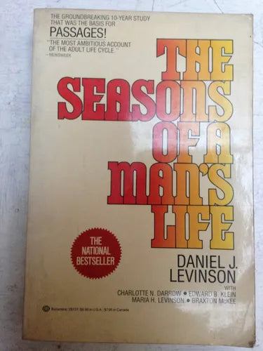 Libro usado en venta: The seasons of a man's life de Daniel J. Levinson; editorial Ballantine impreso en 1979 realizamos envios a todo el mundo.1