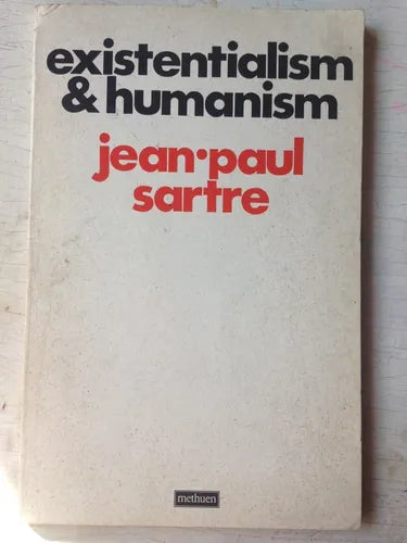 Libro usado en venta: Existentialism & Humanism de Jean - Paul Sartre; editorial Methuen impreso en 1973 realizamos envios a todo el mundo.1