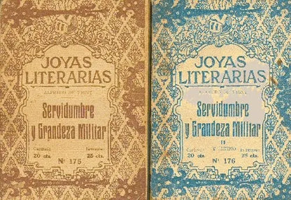 Libro usado en venta: Servidumbre y grandeza militar de Alfredo De Vigny; editorial Buenos Aires impreso en 1926 realizamos envios a todo el mundo.1