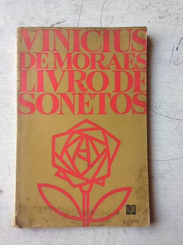Libro usado en venta: Livro de sonetos de Vinicius de Moraes; editorial Livraria Jose Olympio impreso en 1978 realizamos envios a todo el mundo.1