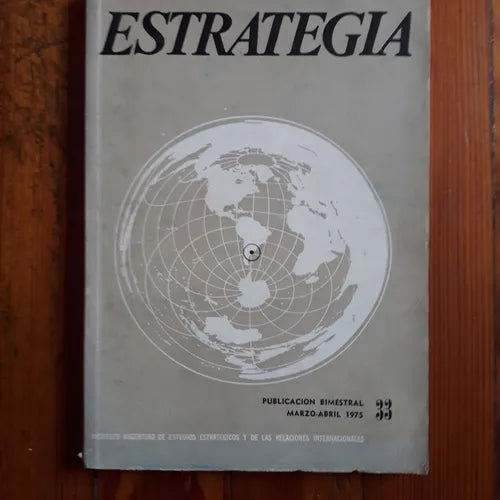 Libro usado en venta: Estrategia (N? 33); editorial Instituto Argentino de Estudios Estrategicos impreso en 1975 realizamos envios a todo el mundo.1
