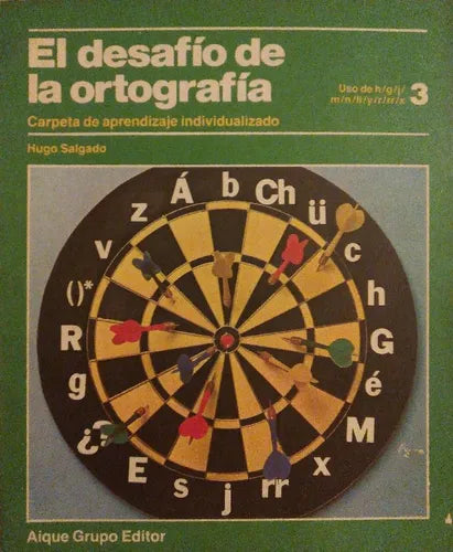Libro usado en venta: El desafio de la ortografia: Numero 3 de Hugo Salgado; editorial Aique impreso en 1983 realizamos envios a todo el mundo.1