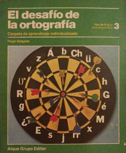 Libro usado en venta: El desafio de la ortografia: Numero 3 de Hugo Salgado; editorial Aique impreso en 1983 realizamos envios a todo el mundo.1