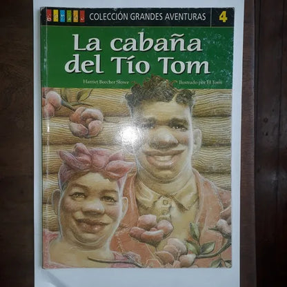 Libro usado en venta: La caba?a del Tio Tom - Biblioteca Genios N? 4 de Harriet Beecher Stowe; editorial AGEA impreso en 2001 envios a todo el mundo.1