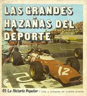 Libro usado en venta: Las grandes haza?as del deporte de Alejandro Marti; editorial Centro Editor de America Latina impreso en 1971.1