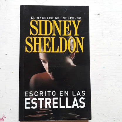 Libro usado en venta: Escrito en las estrellas de Sidney Sheldon; editorial Emece impreso en 2014 realizamos envios a todo el mundo.1