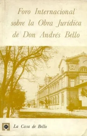 Libro usado en venta: La casa de Bello 1982 (Bello jurista) de Bello; editorial La casa de Bello impreso en 1982 realizamos envios a todo el mundo.1