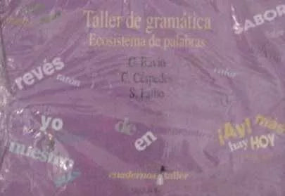Libro usado en venta: Taller de gramatica de C. Bavio - C. Cespedes - S. Falbo; editorial Troquel impreso en 1991 realizamos envios a todo el mundo.1