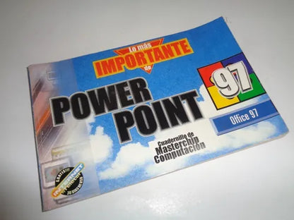 Libro usado en venta: Power point 97 - Lo mas importante; editorial Masterchip impreso en 1997 realizamos envios a todo el mundo.1
