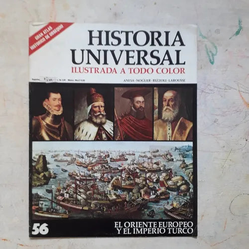 Libro usado en venta: El Oriente europeo y el Imperio turco N?56 de Historia Universal; editorial Noguer impreso en 1974 envios a todo el mundo.1