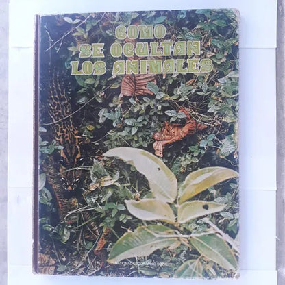 Libro usado en venta: Como se ocultan los animales de Robert M. McClung; editorial National Geographic Society impreso en 1977 envios a todo el mundo.1