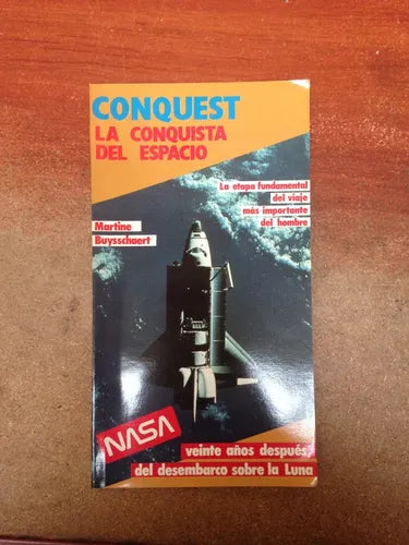 Libro usado en venta: Conquest - La conquista del espacio de Martine Buysschaert; editorial Astri impreso en 1989 realizamos envios a todo el mundo.1
