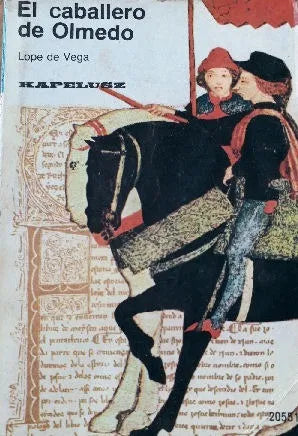 Libro usado en venta: El caballero de olmedo de Lope de Vega; editorial Kapelusz impreso en 1982 realizamos envios a todo el mundo.1