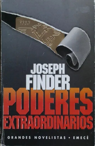 Libro usado en venta: Poderes extraordinarios de Joseph Finder; editorial Emecé impreso en 1994 realizamos envios a todo el mundo.1