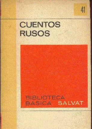 Libro usado en venta: Cuentos Rusos; editorial Salvat impreso en 1970 realizamos envios a todo el mundo.1