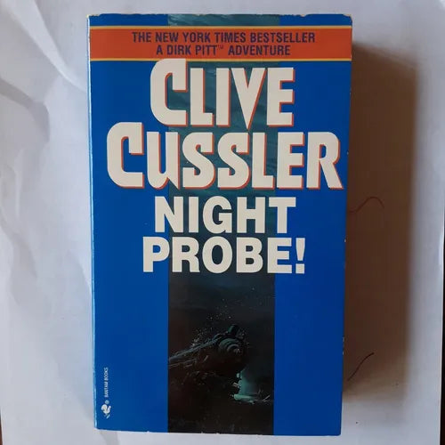 Libro usado en venta: Night Probe! de Clive Cussler; editorial Bantam impreso en 1982 realizamos envios a todo el mundo.1