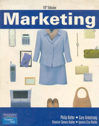 Libro usado en venta: Marketing de Philip Kloter - Armstrong - Ibañez - Cruz Roche; editorial Prentice-Hall impreso en 2004 envios a todo el mundo.1