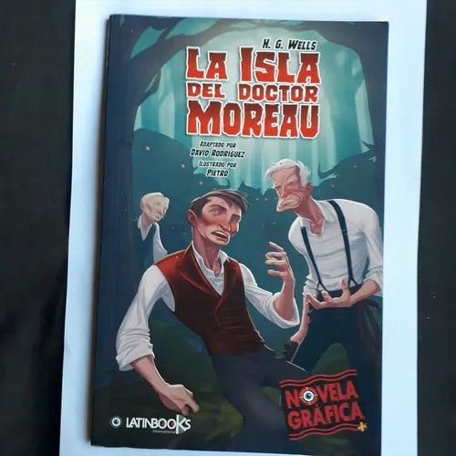 Libro usado en venta: La isla del doctor Moreau de Herbert George Wells; editorial LatinBooks impreso en 2016 realizamos envios a todo el mundo.1