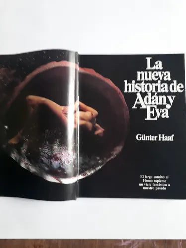 Libro usado en venta: La nueva historia de Adan y Eva de Günter Haaf; editorial Ediciones del Autor impreso en 1979 realizamos envios a todo el mundo.1