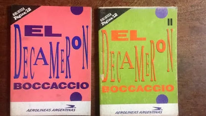 Libro usado en venta: El decameron (Selecci?n) de Giovanni Boccaccio; editorial Pagina 12 realizamos envios a todo el mundo.1