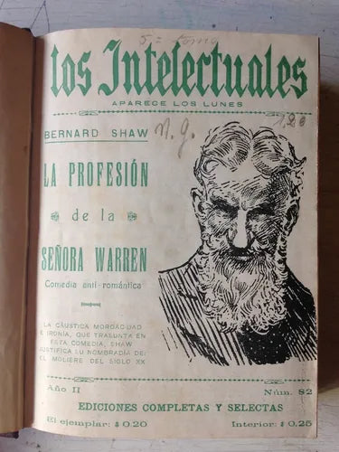 Libro usado en venta: Los intelectuales de Cuadernos semanales; editorial Ediciones Completas y Selectas realizamos envios a todo el mundo.1