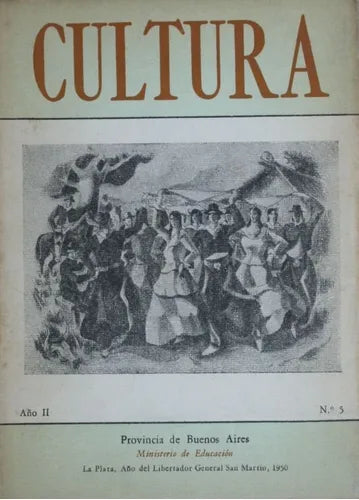 Libro usado en venta: Cultura - A?o II - N? 5 de Ministerio de educacion; editorial Ministerio de educación impreso en 1950 envios a todo el mundo.1