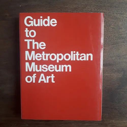 Libro usado en venta: Guide to The Metropolitan Museum of Art; impreso en 1972 realizamos envios a todo el mundo.1
