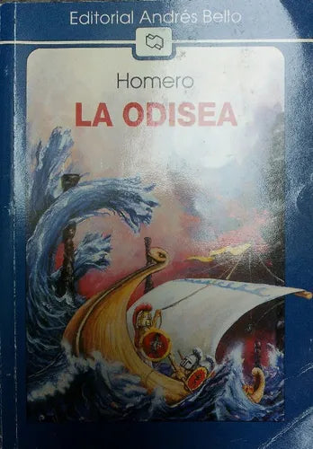 Libro usado en venta: La odisea de Homero; editorial Andres Bello impreso en 2001 realizamos envios a todo el mundo.1