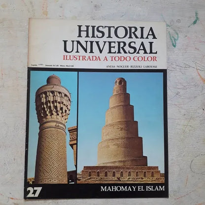 Libro usado en venta: Mahoma y el Islam N?27 de Historia Universal; editorial Noguer impreso en 1974 realizamos envios a todo el mundo.1