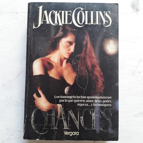 Libro usado en venta: Chances de Jackie Collins; editorial Javier Vergara impreso en 1991 realizamos envios a todo el mundo.1