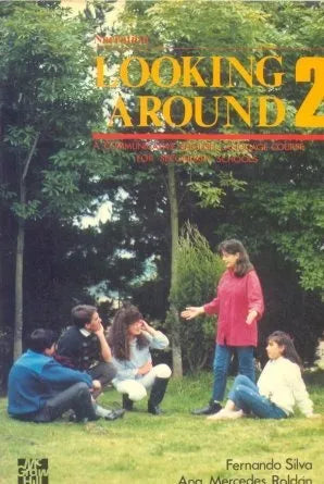 Libro usado en venta: Looking around 2 de Fernando Silva - Ana Mercedes Roldan; editorial McGraw-Hill impreso en 1988 envios a todo el mundo.1