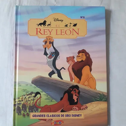 Libro usado en venta: El Rey leon - N? 8 de Grandes clasicos de oro Disney; editorial AGEA impreso en 2007 realizamos envios a todo el mundo.1