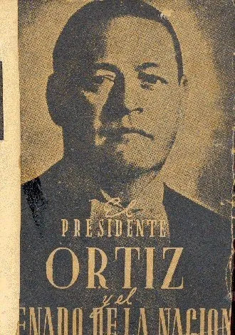 Libro usado en venta: El presidente Ortiz y el senado de la nacion; editorial Comision de homenaje impreso en 1941 realizamos envios a todo el mundo.1