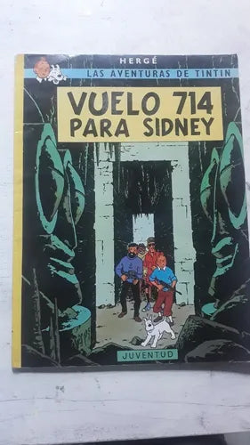 Libro usado en venta: Las aventuras de Tintin - Vuelo 714 para Sidney de Herge; editorial Juventud impreso en 1994 realizamos envios a todo el mundo.1
