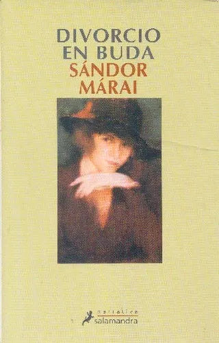Libro usado en venta: Divorcio en Buda de Sandor Marai; editorial Salamandra impreso en 2008 realizamos envios a todo el mundo.1