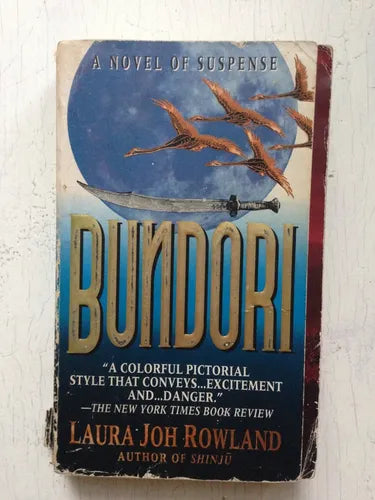 Libro usado en venta: Bundori de Laura Joh Rowland; editorial HarperCollins impreso en 1997 realizamos envios a todo el mundo.1