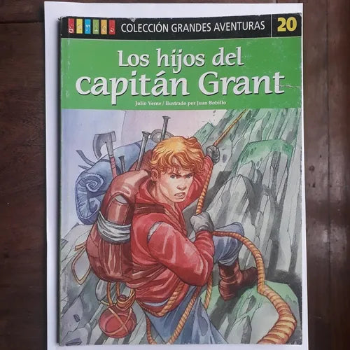 Libro usado en venta: Los hijos del capitan Grant - Biblioteca Genios N? 20 de Julio Verne (Jules Verne); editorial AGEA impreso en 2001.1