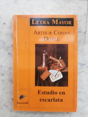 Libro usado en venta: Estudio en Escarlata de Arthur Conan Doyle; editorial Altamira realizamos envios a todo el mundo.1