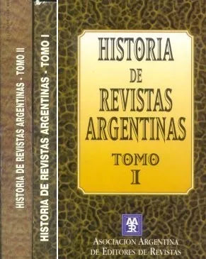 Libro usado en venta: Historia de revistas Argentinas; editorial Asociacion Argentina de Editores de Revistas impreso en 1998 envios a todo el mundo.1