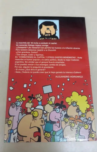 Libro usado en venta: Combatiendo al capital de Rudy; editorial Agora impreso en 1997 realizamos envios a todo el mundo.2