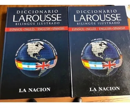 Libro usado en venta: Biling?e Ilustrado Larousse Ingles-Espa?ol de Diccionario; editorial La Nacion realizamos envios a todo el mundo.1
