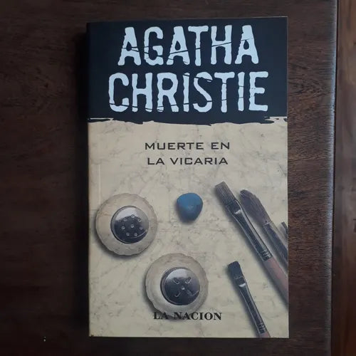 Libro usado en venta: Muerte en la vicaria de Agatha Christie; editorial Planeta impreso en 2007 realizamos envios a todo el mundo.1