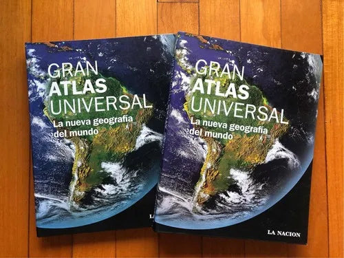 Libro usado en venta: La nueva geografia del mundo de Gran Atlas Universal; editorial La Nacion impreso en 2011 realizamos envios a todo el mundo.1