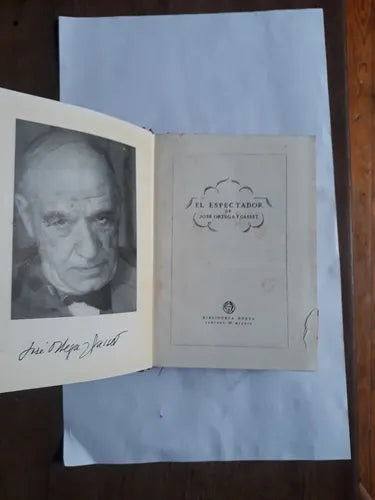 Libro usado en venta: El espectador de Jose Ortega y Gasset; editorial Biblioteca Nueva impreso en 1950 realizamos envios a todo el mundo.1